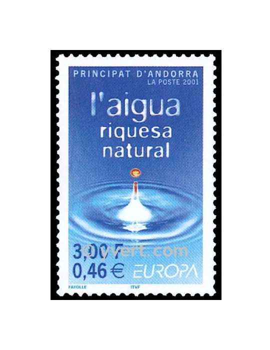 n° 546 - Timbre Andorre Poste