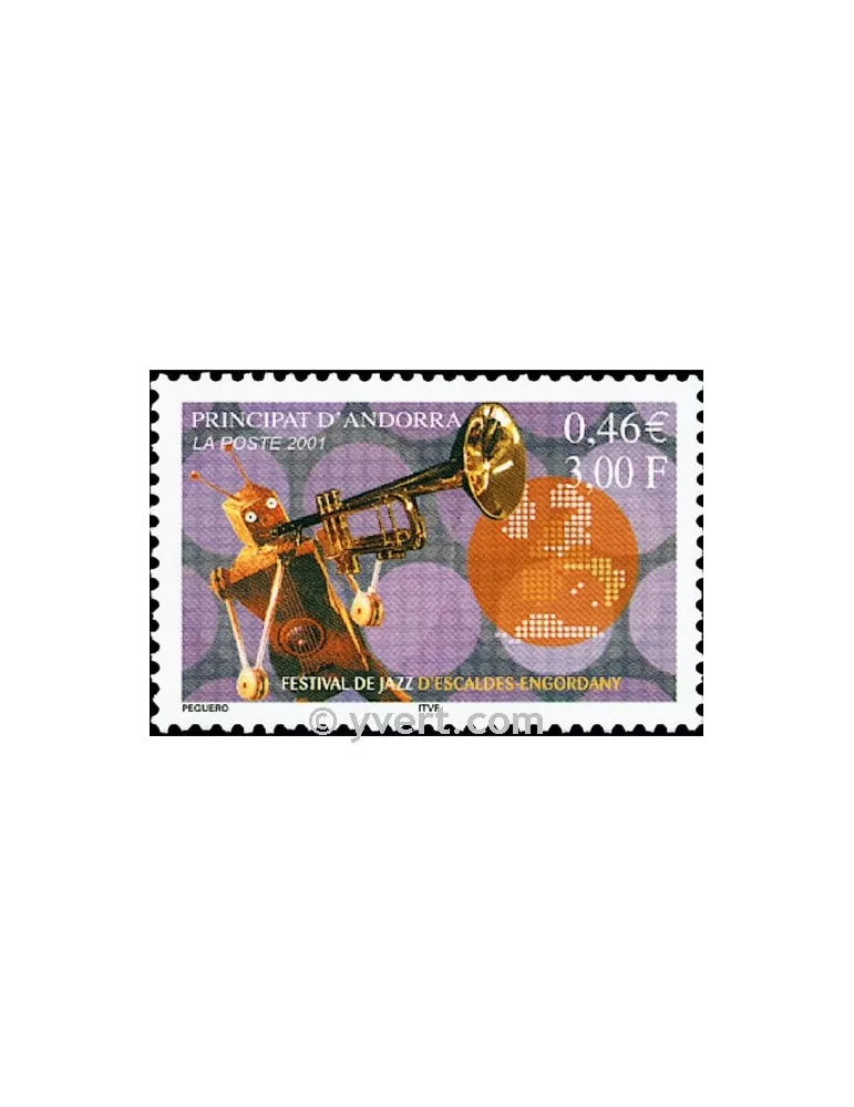 n° 550 - Timbre Andorre Poste