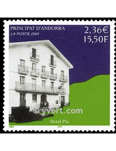 n° 553 - Timbre Andorre Poste