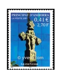 n° 554 - Timbre Andorre Poste