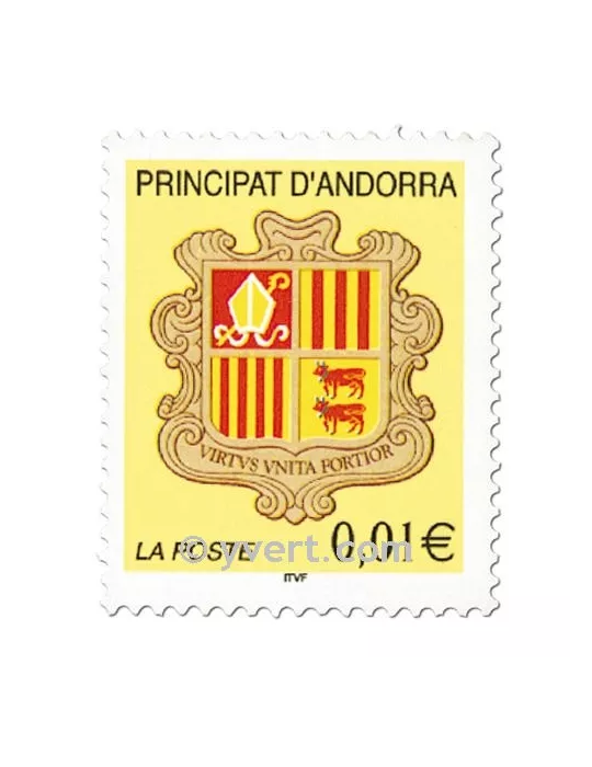 n° 555/558 - Timbre Andorre Poste