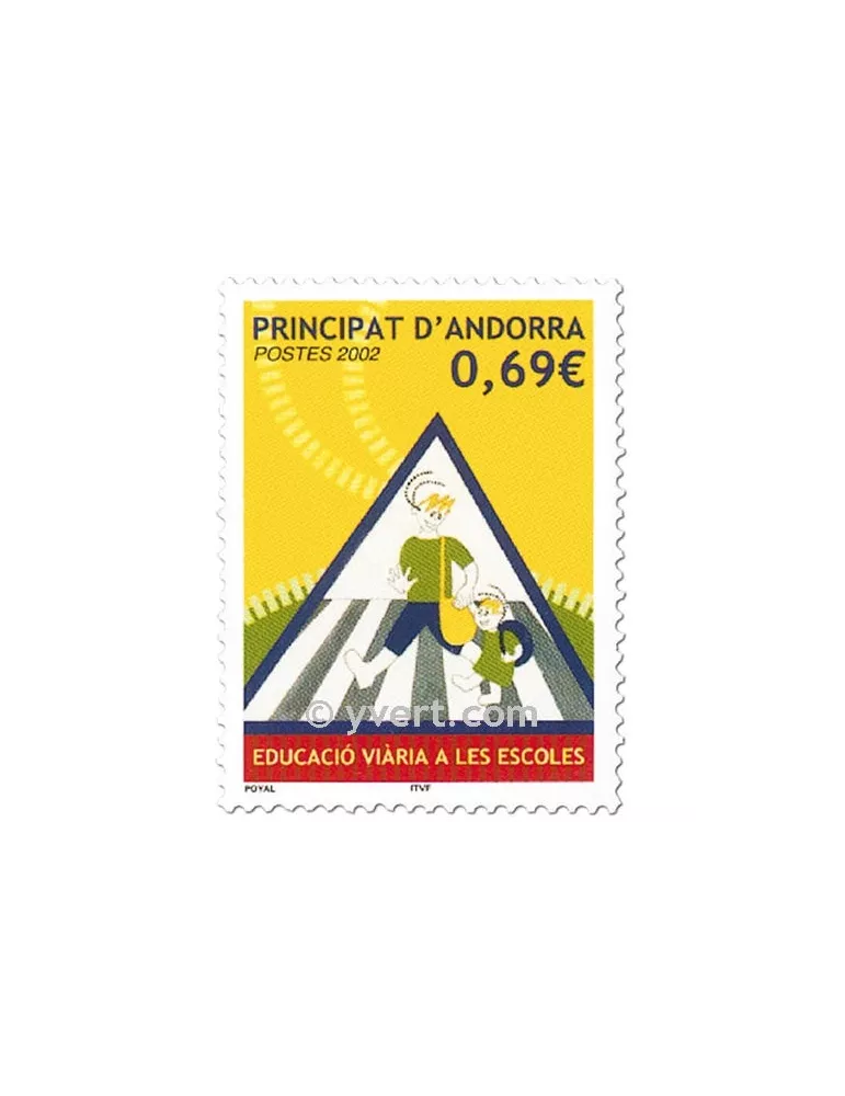 n° 565 - Timbre Andorre Poste