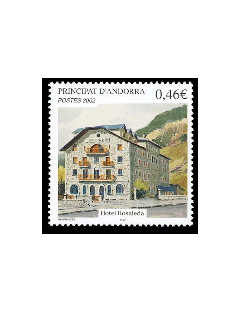 n° 567 - Timbre Andorre Poste