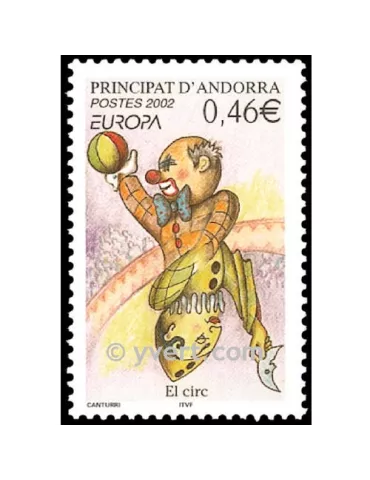 n° 569 - Timbre Andorre Poste