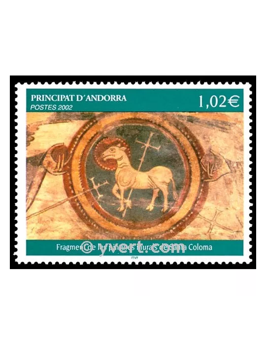 n° 574 - Timbre Andorre Poste