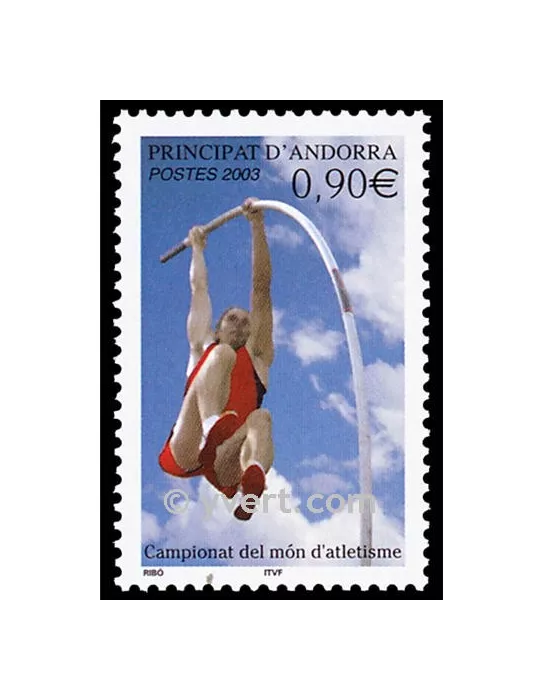 n° 583 - Timbre Andorre Poste