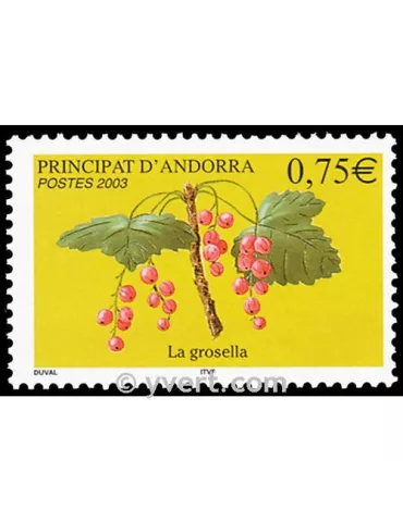 n° 585 - Timbre Andorre Poste
