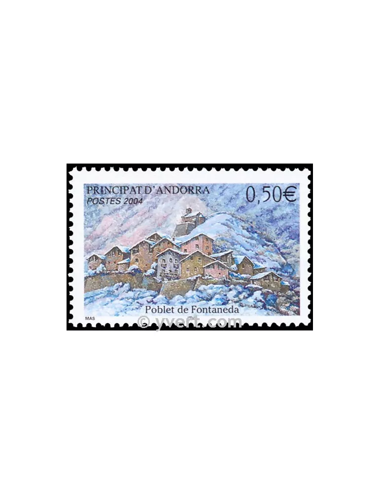 n° 597 - Timbre Andorre Poste