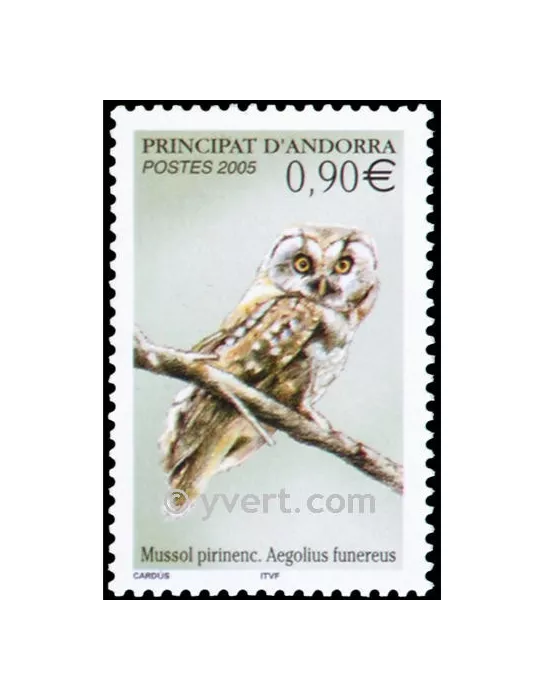 n° 607 - Timbre Andorre Poste