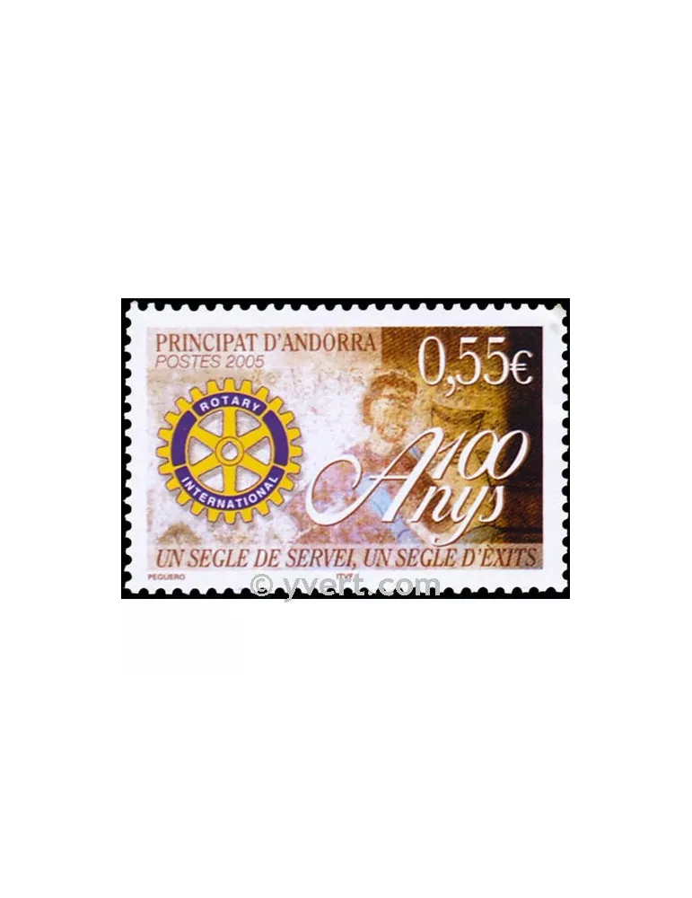 n° 618 - Timbre Andorre Poste