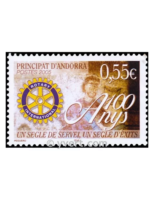 n° 618 - Timbre Andorre Poste