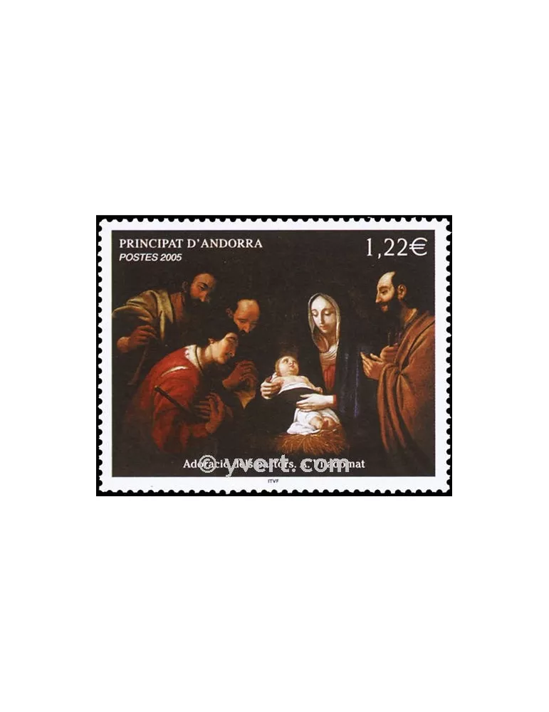 n° 619 - Timbre Andorre Poste