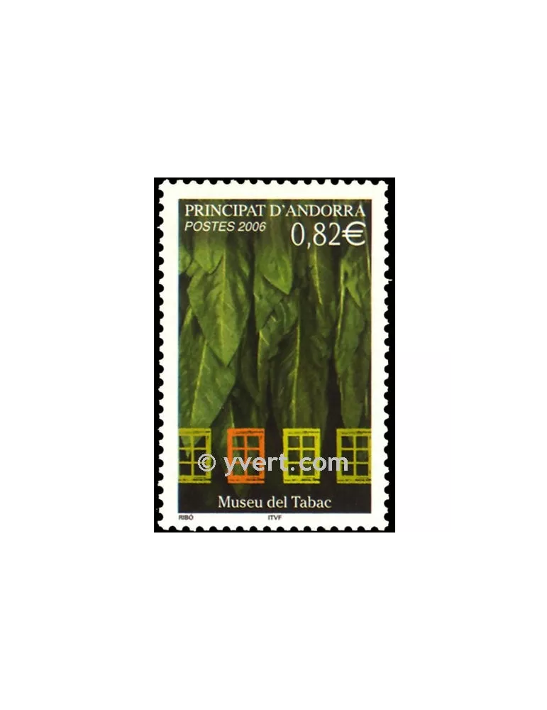 n° 624 - Timbre Andorre Poste