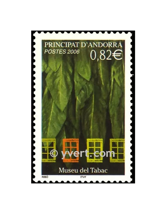 n° 624 - Timbre Andorre Poste