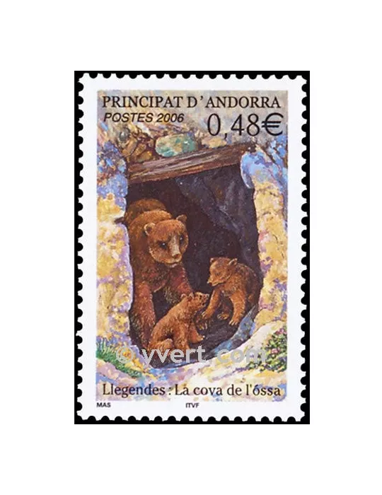 n° 626 - Timbre Andorre Poste