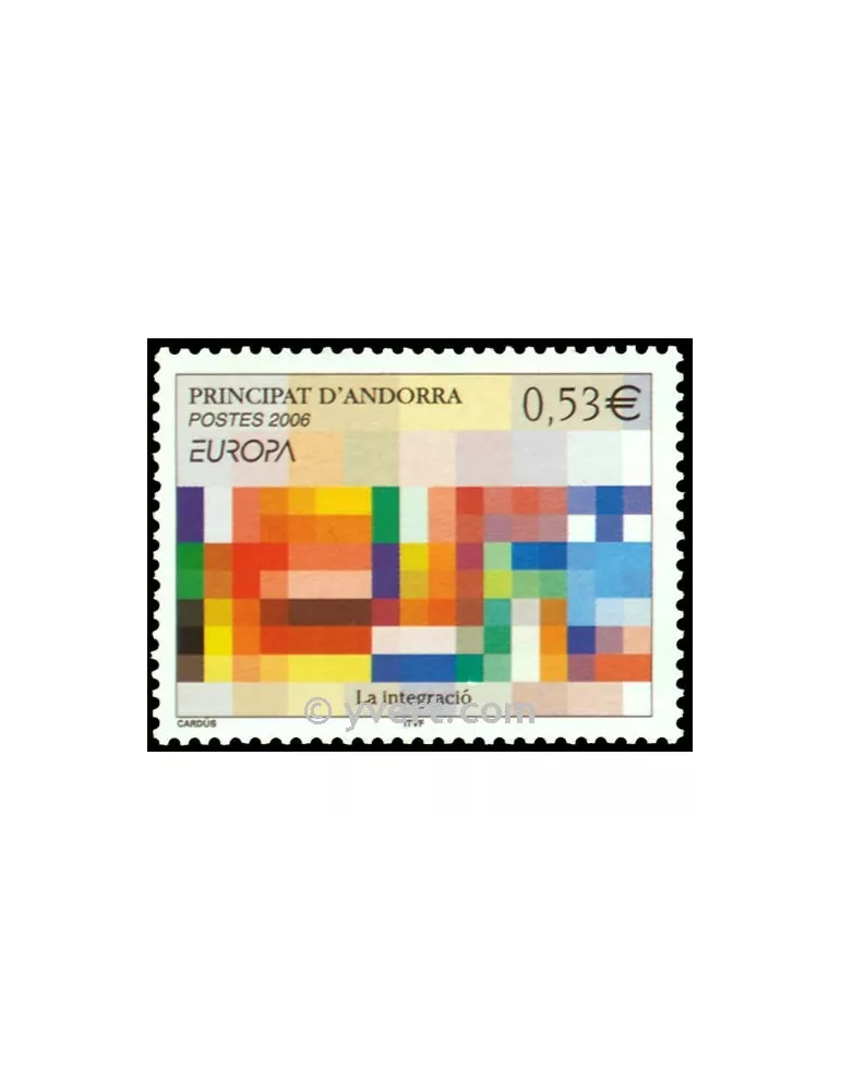 n° 627 - Timbre Andorre Poste