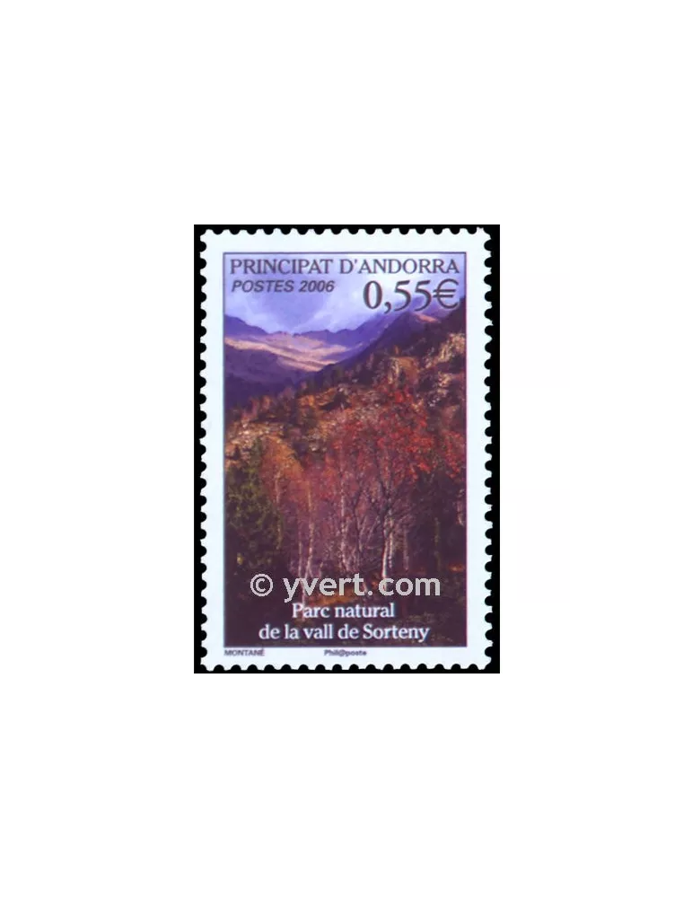 n° 628 - Timbre Andorre Poste