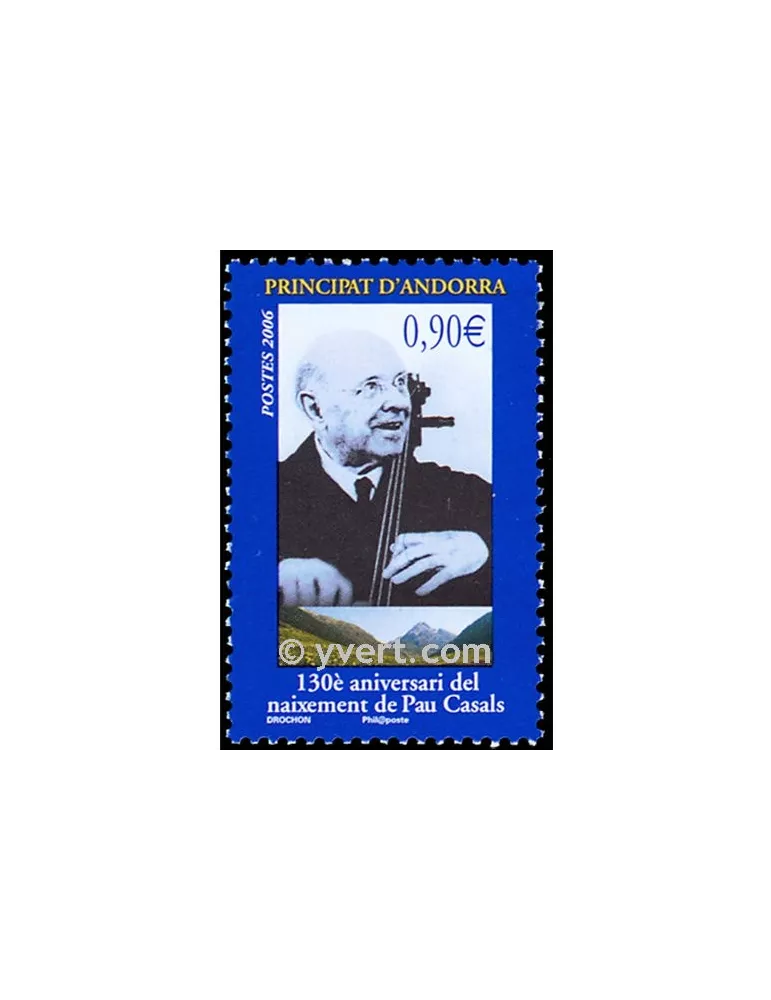 n° 629 - Timbre Andorre Poste