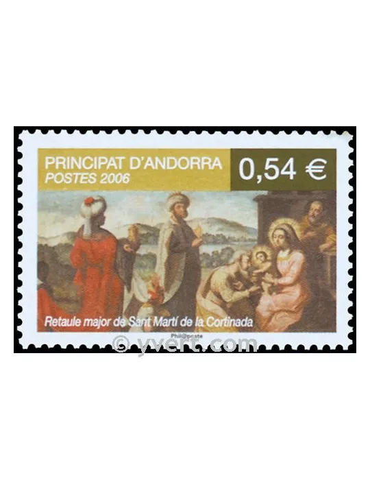 n° 632 - Timbre Andorre Poste