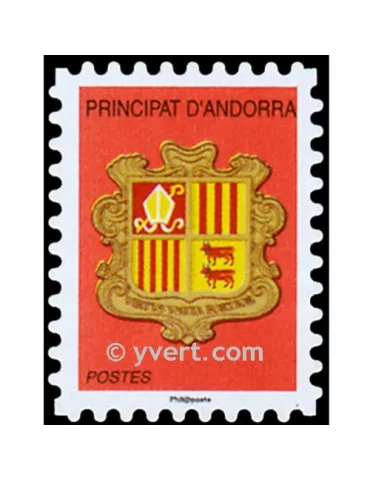 n° 638 - Timbre Andorre Poste