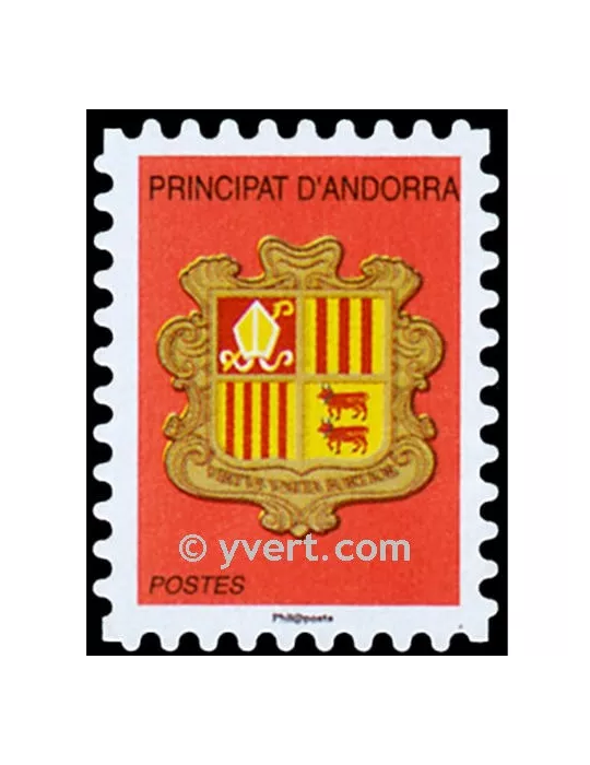 n° 638 - Timbre Andorre Poste