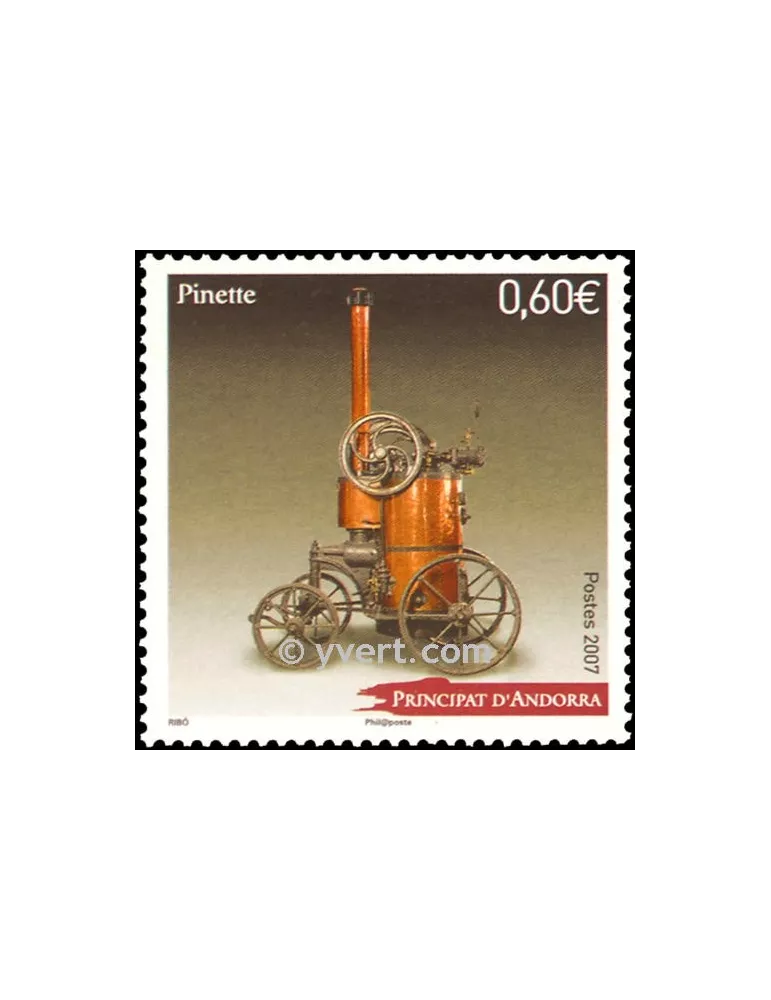 n° 643 - Timbre Andorre Poste