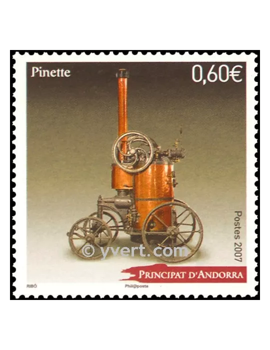 n° 643 - Timbre Andorre Poste