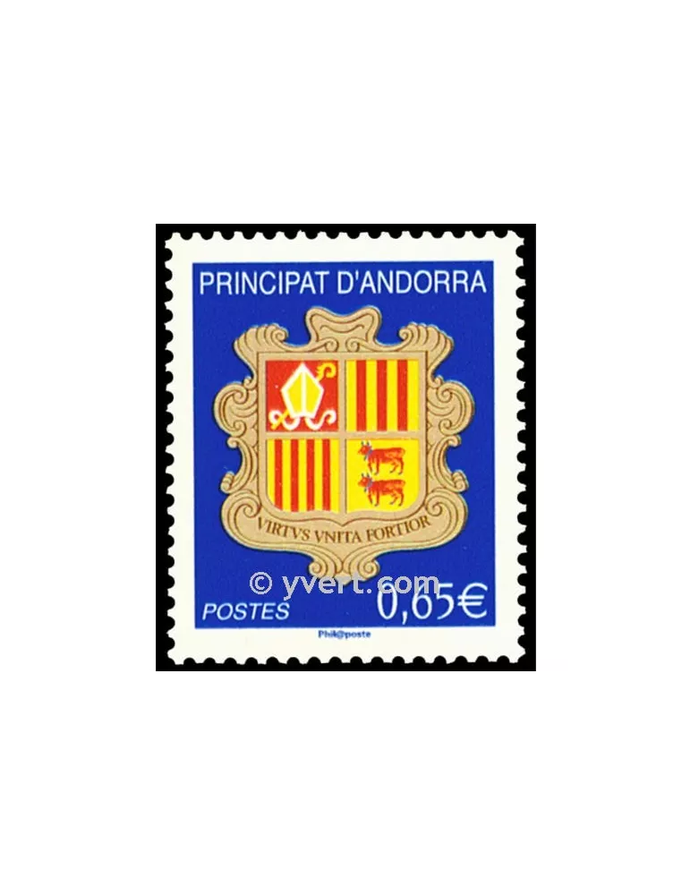 n° 651 - Timbre Andorre Poste