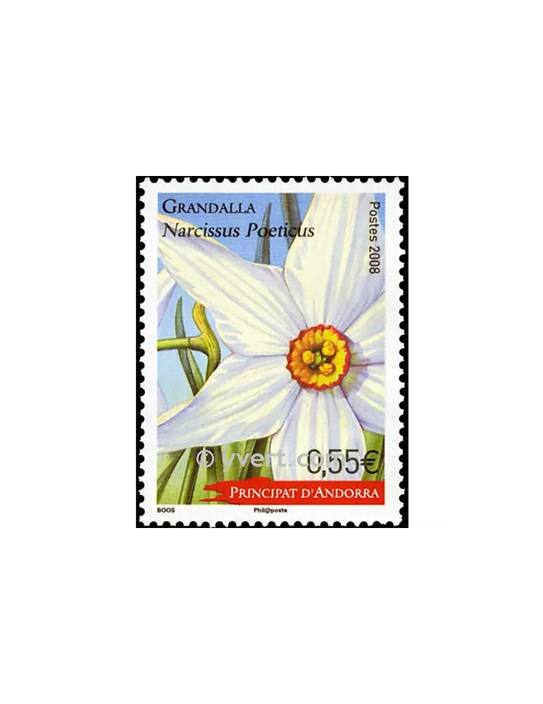 n° 656 - Timbre Andorre Poste