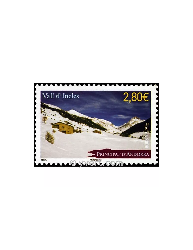 n° 657 - Timbre Andorre Poste
