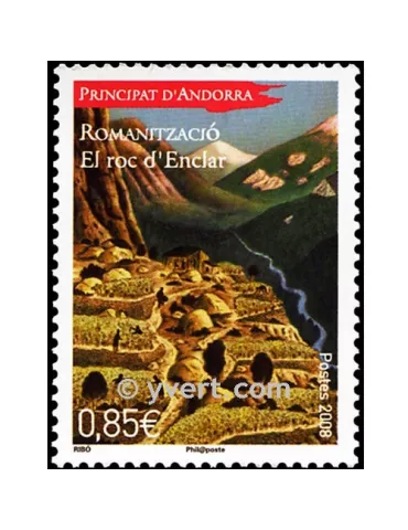 n° 664 - Timbre Andorre Poste