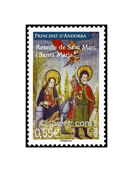 n° 665 - Timbre Andorre Poste