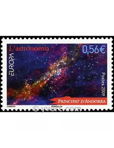 n° 673 - Timbre Andorre Poste