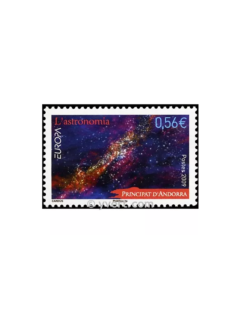 n° 673 - Timbre Andorre Poste