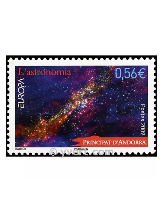 n° 673 - Timbre Andorre Poste