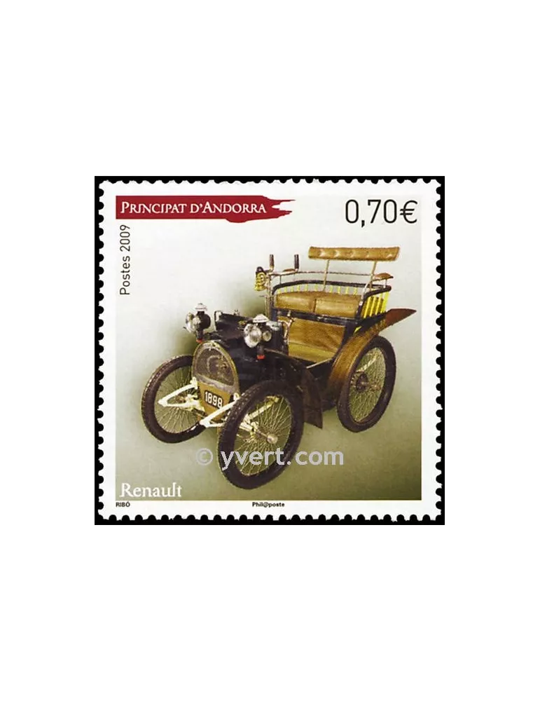 n° 674 - Timbre Andorre Poste