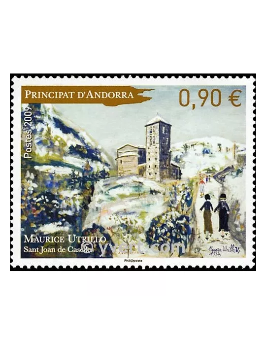 n° 675 - Timbre Andorre Poste
