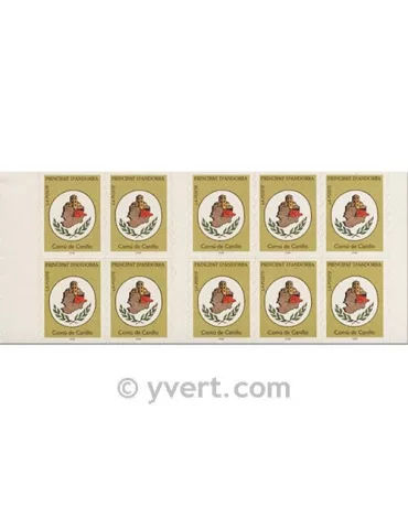 n° 6 - Timbre Andorre Carnets