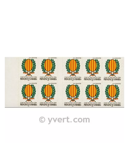 n° 11 - Timbre Andorre Carnets