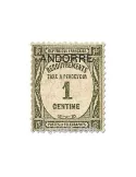 n° 9/15 - Timbre Andorre Taxe