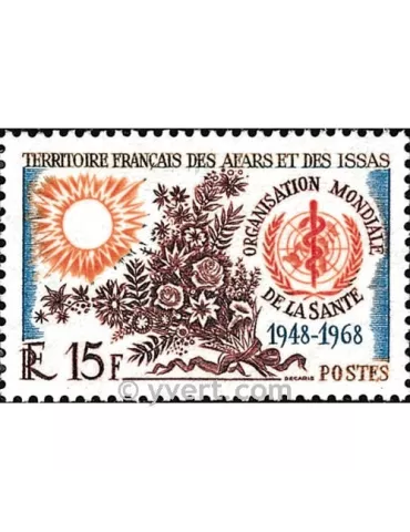 n° 336 - Timbre Afars et Issas Poste