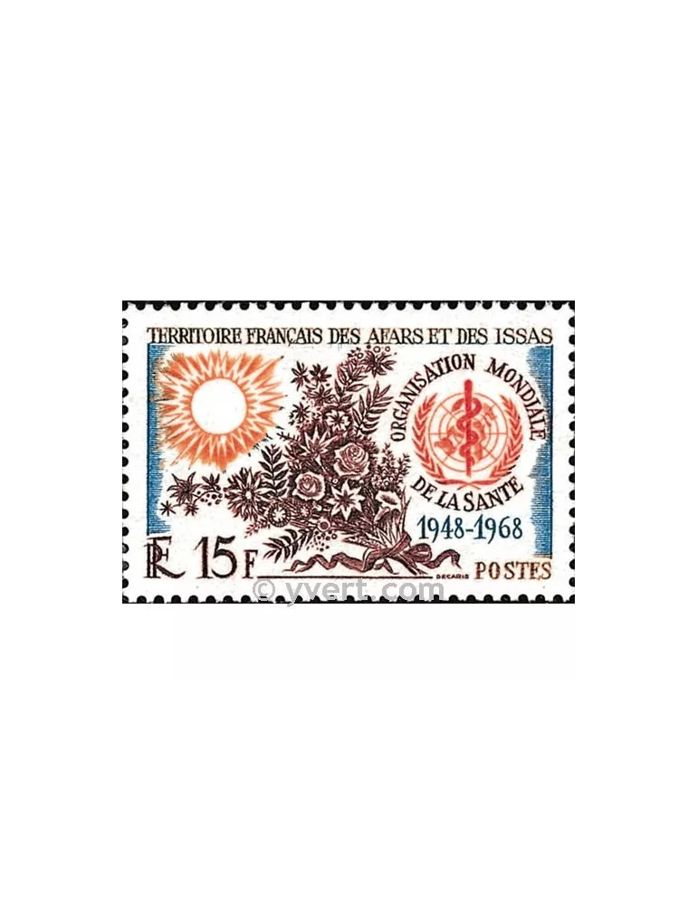 n° 336 - Timbre Afars et Issas Poste