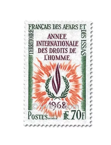 n° 341/342 - Timbre Afars et Issas Poste