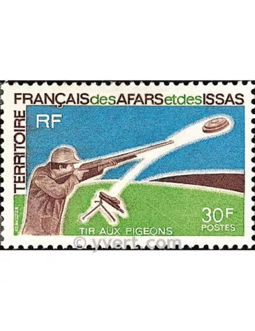 n° 361 - Timbre Afars et Issas Poste