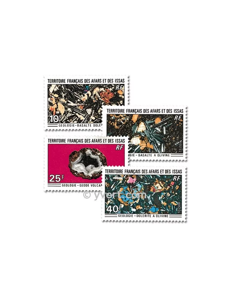 n° 368/371 - Timbre Afars et Issas Poste