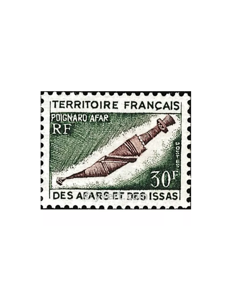 n° 383 - Timbre Afars et Issas Poste