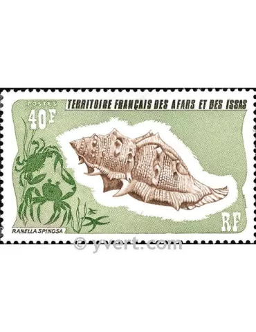 n° 394 - Timbre Afars et Issas Poste