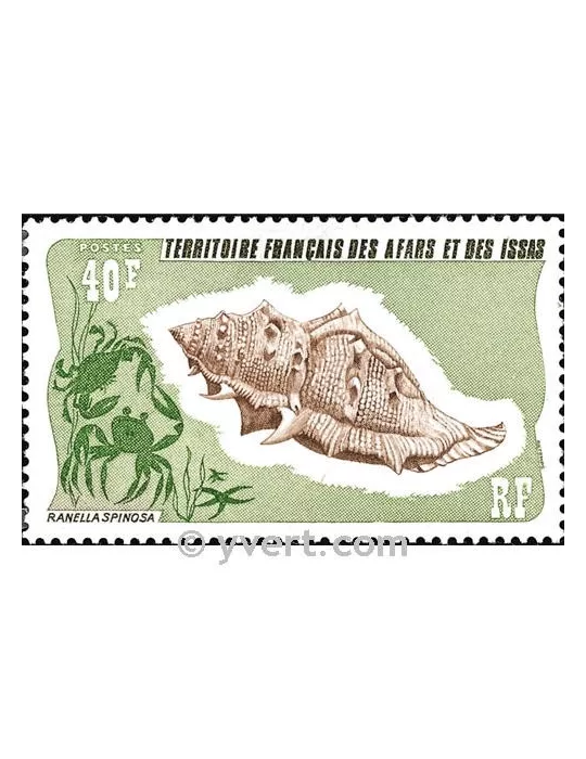 n° 394 - Timbre Afars et Issas Poste