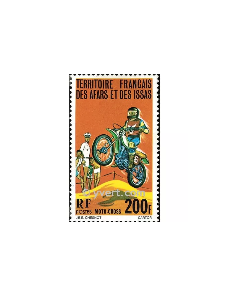 n° 440 - Timbre Afars et Issas Poste