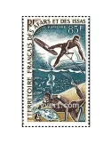 n° 58 - Timbre Afars et Issas Poste aérienne